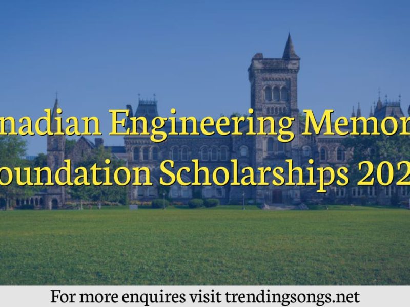 Canadian Engineering Memorial Foundation Scholarships