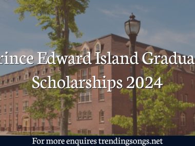 Prince Edward Island Graduate Scholarships