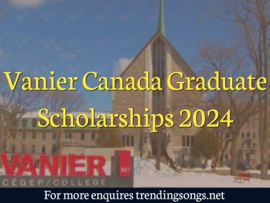 Vanier Canada Graduate Scholarships